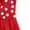 Red, variant on Girls Red Ladybug Border Print Dress & Shorts Set, Big Girls Size 5 (2-PCS)