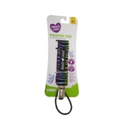 Parent's Choice 0+ Months Rainbow Zebra Print Pacifier Clip, 1 Count