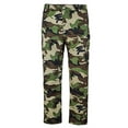 thumbnail image 2 of Women's Hiking Cargo Pants Winter Warm Padded Camo Work Pants Outdoor Long Trousers Camouflage M, 2 of 6