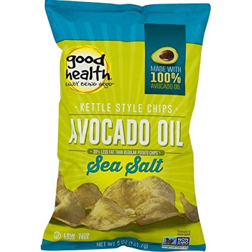 Good Health Avocado Oil Kettle Style Chips with Sea Salt 5 oz. Bag (3