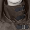 thumbnail image 7 of Medieval Hooded Cloak For Men, Renaissance Cowl Shawl Scarf, Halloween Festival Short Poncho Cape Accessories, 7 of 7