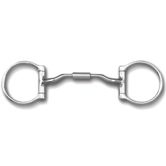 Myler Western Dee Low Port Comfort Snaffle MB 04 (Stainless Steel, 5")