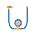 thumbnail image 1 of Car Refrigerant Charging Pipe with Measuring Gauge Car Air Conditioner Tools Freon R134 Air Conditioning Recharge Hose, 1 of 6