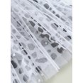 thumbnail image 6 of Bagilaanoe Toddler Baby Girl Summer Dress Print Ruffle Flying Sleeve A-line Princess Dresses 6M 9M 12M 18M 24M 3T Kid Patchwork Tulle Skirt, 6 of 8