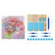 thumbnail image 5 of Herramientas de pintura de 5D bandejas de almacenamiento accesorios s de cajas de almacenamiento de rejillas y bolígrafos de Azul S Soledad Bandejas de pintura de diamantes, 5 of 10