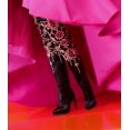 thumbnail image 4 of Vestido largo fucsia de muñeca Barbie en tafetán para adultos HBX96, 4 of 6
