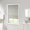 thumbnail image 6 of Madison Park Galen Basketweave Cordless Roman Shade 1 Piece 29"x64" Window Panel Taupe, 6 of 6