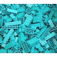 thumbnail image 1 of 120Pcs Building Blocks Bulk Lot Pack Sorted By Color Bricks Block Plate Toys Small Particles Bulk Compatible Legoeds DIY Kit,Light blue,125g-bag, 1 of 7