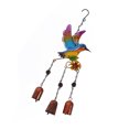 thumbnail image 6 of Vacemry Hummingbird Wind Chime, Metal Hummingbird Wind Chime with Glass, Garden Wind Chime for Outdoor Decor, Colorful Wind Chime for Patio Porch, Melodic Wind Chime for Yard, 6 of 8
