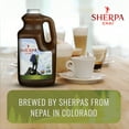 thumbnail image 4 of Sherpa Chai Decaf Organic Chai Tea Concentrate, 64 oz - Himalayan Black Tea Concentrate w/Freshly Pressed Ginger - Authentic Recipe Brewed by Nepali Sherpas - Chai Tea Gift for Latte Tea Lovers, 4 of 8