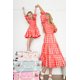 thumbnail image 3 of Vestido de fiesta a juego para madre e hija, 2024, para niña, mujer, blanco, azul, vestidos florales para niños, vestido de mamá y yo, ropa larga de verano, 3 of 5