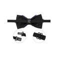 thumbnail image 2 of INSPIRE CHIC Men's Diamond Pre-tied Adjustable Neck Tie Fashion Bow Tie for Wedding Party Business Royal Blue, 2 of 5