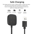 thumbnail image 2 of Cable de carga magnético USB para Fitbit Versa 4/3 / Fitbit Sense 2/1 (1pc 100cm) Ehuebsd Para estrenar, 2 of 8