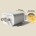 thumbnail image 3 of HSAPOW-20W VR Fast Charger for Meta Quest 3S/3/2/1 & Pico 4/4 Pro - 6.6Ft Type-C Cable (White), 3 of 3