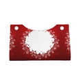 thumbnail image 2 of Salouo Winter Christmas Snowflake Pattern Long Tissue Box Cover Rectangular–Plus Size Tissue Box Holder Modern LeatheLarge Tissue Holder for Bathroom Car & Office Decor, 2 of 7