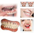 thumbnail image 3 of Upper And Lower Veneer Dentures For Women And Men Fake Teeth Natural Shade! Fix Your Smile At Home Within Minutes!-FPJ23, 3 of 5