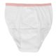 thumbnail image 5 of Bragas de período para mujer, bragas de malla menstruales protectoras a prueba de fugas, talla L, color blanco, 5 of 8