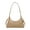 Khaki, variant on LEZMORE Women's Faux Leather Baguette Shoulder Bag, Burgundy
