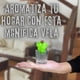 thumbnail image 3 of 12 velas aromaticas en forma de uva verde, 3 of 4