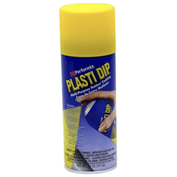 Plasti Dip Yellow Rubber Coating Spray – 11 oz Aerosol, Peelable Protective Coating