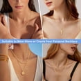 thumbnail image 4 of 2mm Rope Chain 14K Gold Plated 925 Sterling Silver Chain Necklace for Women, Shiny & Sturdy & Comfortable Womens Chains Necklaces, 16 18 20 22 24 26 Inch, 4 of 5