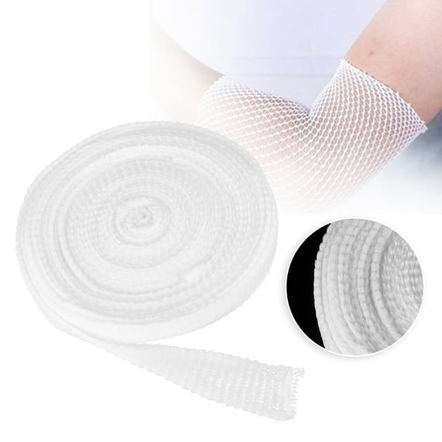 Peahefy Elastic Net Wound Dressing Bandage Stretchable Fix Band Emergency Aid