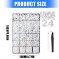 thumbnail image 3 of 1Box Flat Back Resin Rhinestones Coating Nails Art Decorations In 3mm 4mm 5mm 6mm Assorted Sizes 10000pills, 3 of 8