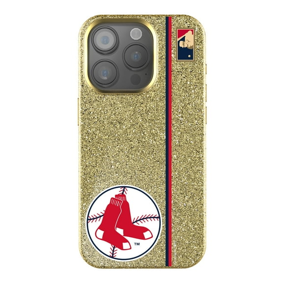 Keyscaper Gold Boston Red Sox iPhone Bling Case