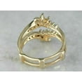 thumbnail image 3 of 2Ct Marquise Cut Diamond 14k Yellow Gold Plated Women Enhancer Wrap Ring -4, 3 of 5