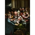 thumbnail image 2 of Parmigianino 18x24 Gold Ornate Framed and Double Matted Museum Art Print Titled - The Circumcision, 2 of 4