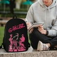 thumbnail image 6 of Gorillaz Backpack Rucksack Book Bag Schoolbag Shoulder Bag Casual Hiking Daypack, 6 of 8