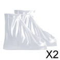 thumbnail image 1 of 2x Fundas para Zapatos para Lluvia, Protectores Protectores Reutilizables para Adultos, Fundas para Botas, Cubrezapatos para Exteriores, Viajes, Jardí 2 piezas, 1 of 8