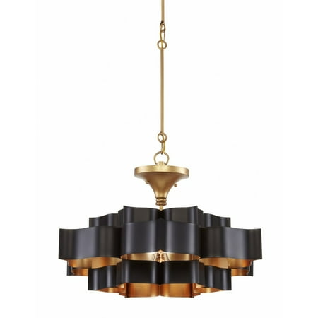 

Grand Lotus Black Small Chandelier