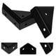 thumbnail image 2 of Buros de esquina de 6 piezas triangular soportes de esquina de la mesa de cama conectores de esquina de muebles de la esquina, 2 of 5