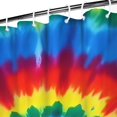 thumbnail image 3 of Colorful Rainbow Tie Dye Spiral Pattern Shower Curtain 36"x72" ,Bathroom Decorative Shower Curtains Set with 12 Hooks,Modern Waterproof Washable Shower Curtain, 3 of 6