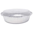 thumbnail image 2 of (360 Pack) Premium 6-Inch Round Pans with Plastic Dome Lids l Heavy Duty l Disposable Aluminum Tin for Roasting, Baking, or Cooking, 2 of 7