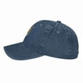 thumbnail image 3 of ZICANCN Scarab Sun Tarot Adjustable Baseball Cap Women , Hats for Men Adult Washed Cotton Denim Baseball Caps Fashion Navy Blue, 3 of 8