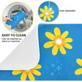 thumbnail image 2 of Colorful Lemons Style Dish Drying Mat 16 x 18 Inch Dish Mat Drainer Dish Drying Pad Absorbent, 2 of 6