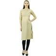 thumbnail image 5 of Phagun Cotton Designer Kurta Women Ethnic Top Tunic Indian Dress Straight Kurti, 5 of 7