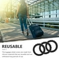 thumbnail image 5 of Soimiss 8Pcs Easy Install Silicone Suitcase Wheel Floor Protectors Luggage Replacement Covers Black, 5 of 5
