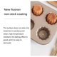 thumbnail image 5 of Molde Para Hornear Muffins Firme Bandeja Para Hornear Muffins Antiadherente Molde Para Hornear Hornear Muffins Segura Placa Para Hornear Antiadherente Para El Hogar Pastel De Cocina Speravity HA012746-00, 5 of 7