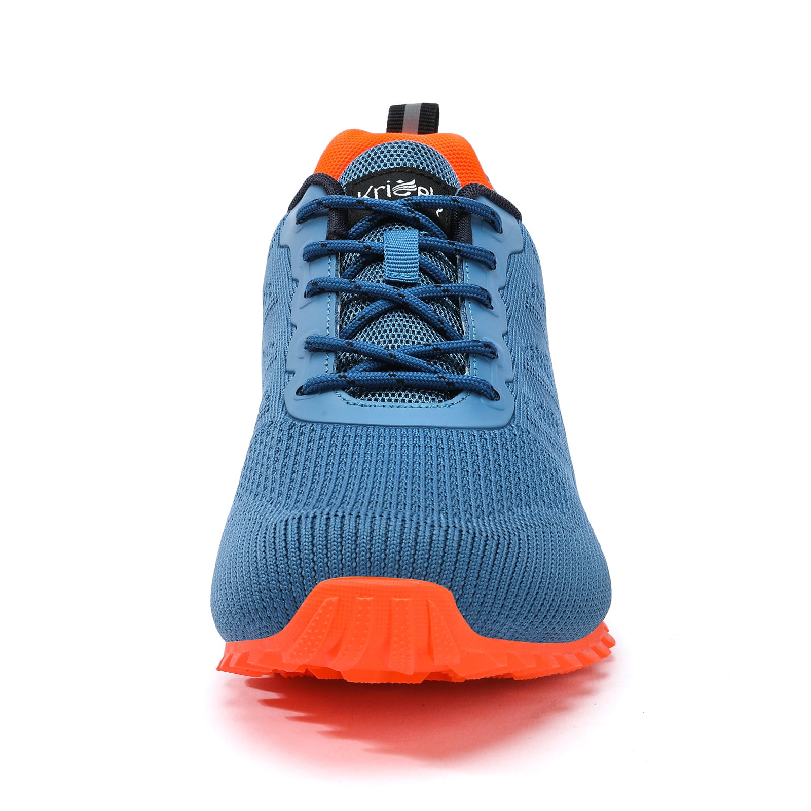 Kricely Men's Trail Running Shoes Fashion Walking Hiking Sneakers for Men Tennis Cross Training Shoe Outdoor Snearker Mens Casual Workout Footwear Blue Size 12