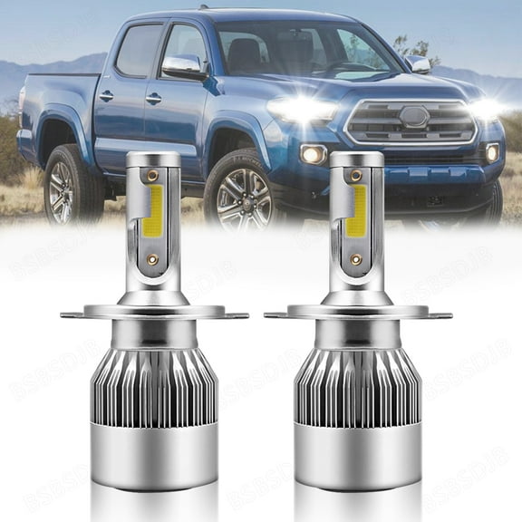 For Toyota Camry 1997 1998 1999 LED Headlight High/Low Beam Bulbs 6000K White