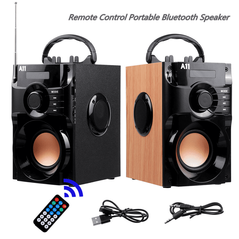 Ltesdtraw Creative Radio Speakers Bluetooth-compatible 5.1 Fm Radio Support  U Disk/insert Tf Card Small Speaker for Outdoor Travel Camping 