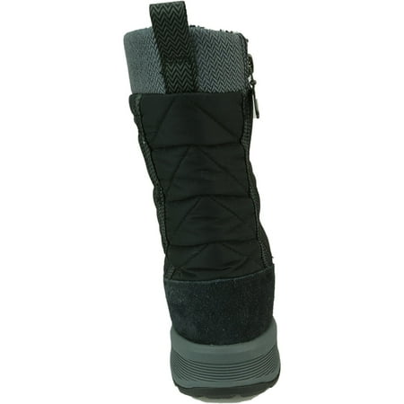 columbia women's meadows waterproof slip winter boot black