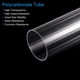 thumbnail image 4 of Plástico Tubería Rígido Policarbonato Redondo Tubo Transparente 1.85"(47mm) ID 2"(50mm) OD 14" (350mm) Alto Impacto para Iluminación, Maquetas, Agua Plomería, 4 of 7