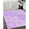 thumbnail image 3 of Ahgly Company Machine Washable Indoor Rectangle Transitional Heliotrope Purple Area Rugs, 2' x 4', 3 of 7