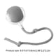 thumbnail image 4 of Interactivos para Gatos Pelota Juguete Ejercicio Con Cuerda Suministros (gris Claro), 4 of 9