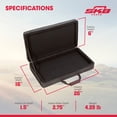 thumbnail image 3 of SKB 24”x14” DJ Controller & Small MIDI Keyboard Soft Case Padded Bag, Black, 3 of 11