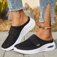 thumbnail image 2 of Mepaouo Slip on Mules for Womens Breathable Knitted Mesh Walking Sneakers Orthopedic Slip on Slides, 2 of 5